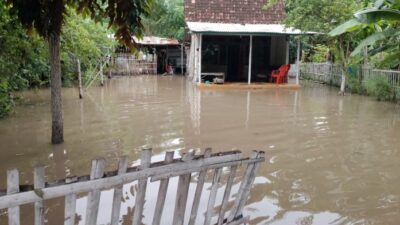 Desa Gelung Terdampak Banjir Akibat Hujan Lebat