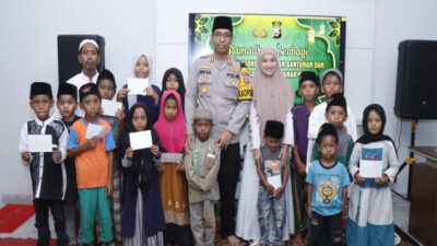 Polres Situbondo dan Bhayangkari Sambut Ramadhan dengan Berbagi Kasih kepada Anak Yatim