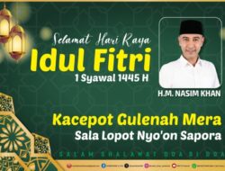 Nasim Khan ” Idul Fitri Puncak Hari Kemenangan untuk Meraih Fitrah”