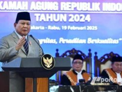 Presiden Prabowo Subianto: Hakim adalah Harapan Terakhir Rakyat