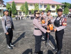 Polres Situbondo Gelar Apel Siaga Bencana Hadapi Musim Hujan