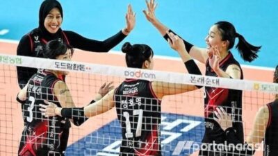 Red Sparks Kalahkan AI Peppers 3-0 di Korean V League