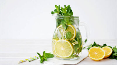 Infused Water Lemon Mint