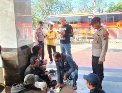 Polsek Waru Amankan 4 Calo Penumpang di Terminal Purabaya Bungurasih